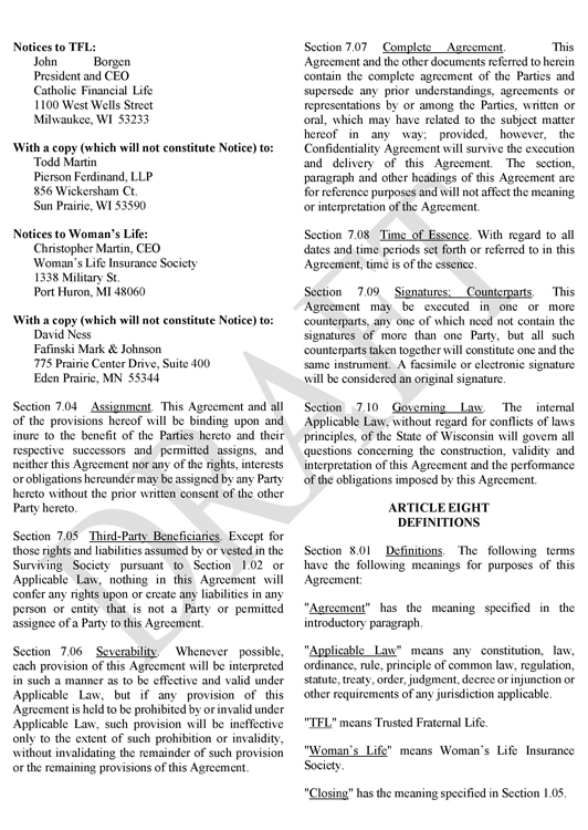 Merger Agreement - Page 5