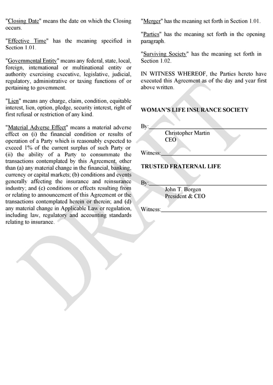 Merger Agreement - Page 6