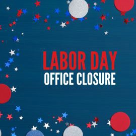 Labor Day Office Closure
